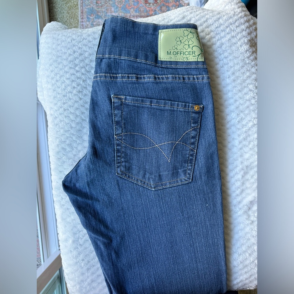 M.Officer Ladies Basic Jeans, Sz 40 Brazil